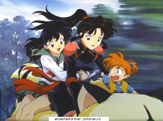 Kagome sau Sango - eu o aleg pe sango! pentruca kagome se im piedica - Inuyasha